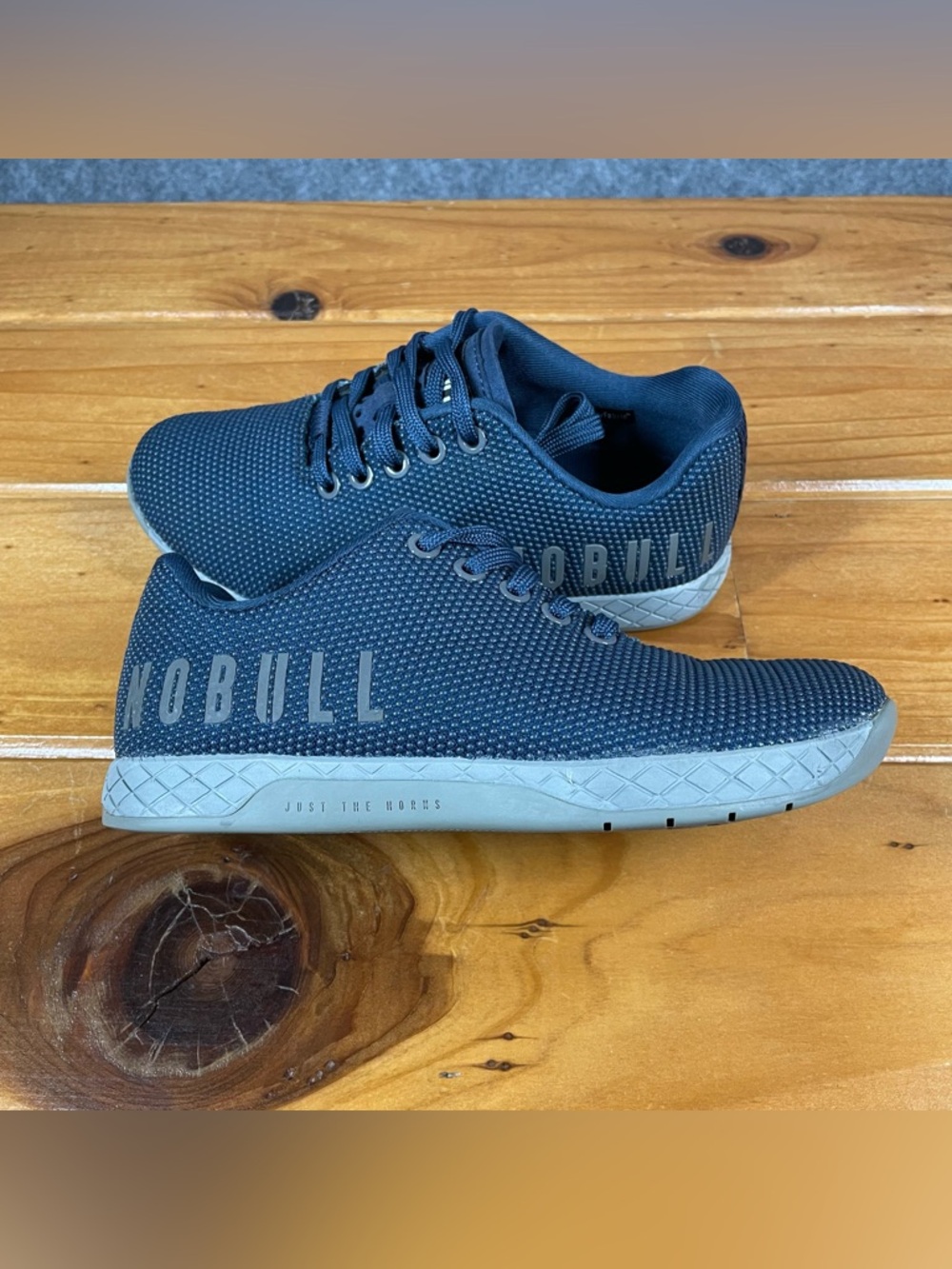 NOBULL Trainer Womens 5.5 Blue‎ Crossfit SuperFabric Sneakers Cross Training Gym - Picture 6 of 16
